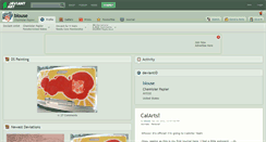 Desktop Screenshot of blouse.deviantart.com