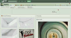 Desktop Screenshot of kacperm.deviantart.com
