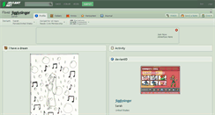 Desktop Screenshot of jigglysinger.deviantart.com