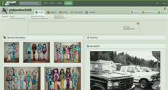 Desktop Screenshot of pinkpanther8608.deviantart.com