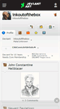 Mobile Screenshot of inkoutofthebox.deviantart.com