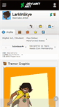 Mobile Screenshot of larkinskye.deviantart.com