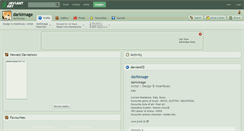 Desktop Screenshot of darkimage.deviantart.com