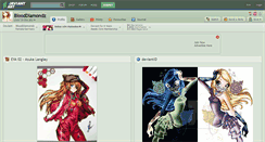 Desktop Screenshot of blooddiamondz.deviantart.com