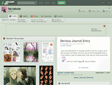 Tablet Screenshot of fab-tabular.deviantart.com