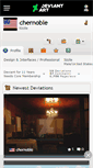 Mobile Screenshot of chernoble.deviantart.com