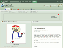 Tablet Screenshot of poppybrolll.deviantart.com