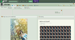 Desktop Screenshot of mille-tiger.deviantart.com