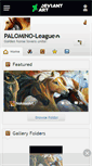 Mobile Screenshot of palomino-league.deviantart.com
