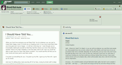 Desktop Screenshot of blood-red-aura.deviantart.com