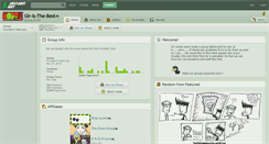 Desktop Screenshot of gir-is-the-best.deviantart.com