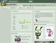 Tablet Screenshot of gir-is-the-best.deviantart.com