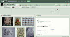 Desktop Screenshot of dark-fallen-angels.deviantart.com