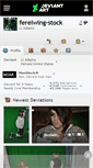 Mobile Screenshot of ferelwing-stock.deviantart.com