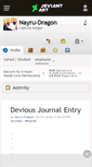 Mobile Screenshot of nayru-dragon.deviantart.com