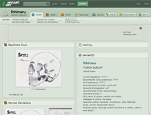 Tablet Screenshot of fishimaru.deviantart.com