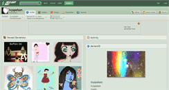 Desktop Screenshot of ivyspoison.deviantart.com