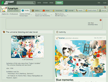 Tablet Screenshot of funarium.deviantart.com