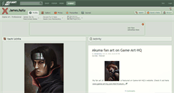Desktop Screenshot of jamesjiaxu.deviantart.com