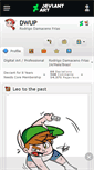Mobile Screenshot of dwup.deviantart.com