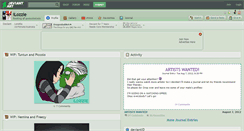 Desktop Screenshot of ilozzie.deviantart.com