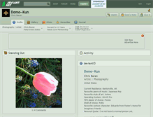 Tablet Screenshot of domo--kun.deviantart.com