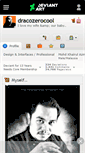 Mobile Screenshot of dracozerocool.deviantart.com