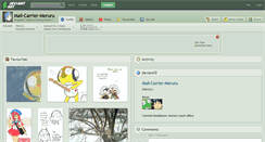 Desktop Screenshot of mail-carrier-meruru.deviantart.com