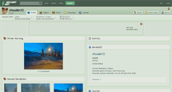 Desktop Screenshot of chouder33.deviantart.com