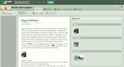 Desktop Screenshot of naruto-yaoi-couples.deviantart.com