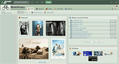 Desktop Screenshot of bikeartgroup.deviantart.com