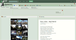 Desktop Screenshot of johanka1412.deviantart.com