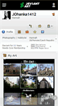 Mobile Screenshot of johanka1412.deviantart.com