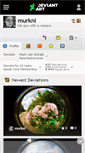 Mobile Screenshot of murknl.deviantart.com