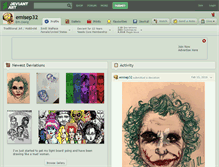 Tablet Screenshot of emisep32.deviantart.com