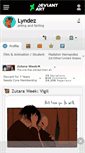 Mobile Screenshot of lyndez.deviantart.com