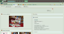Desktop Screenshot of growler.deviantart.com