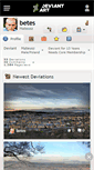 Mobile Screenshot of betes.deviantart.com