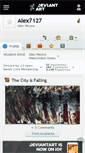 Mobile Screenshot of alex7127.deviantart.com