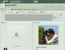 Tablet Screenshot of epsilon3-artphoto.deviantart.com