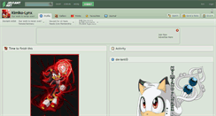 Desktop Screenshot of kimiko-lynx.deviantart.com