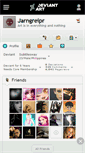 Mobile Screenshot of jarngreipr.deviantart.com