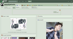 Desktop Screenshot of captainrikakisuktai.deviantart.com