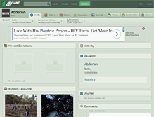 Tablet Screenshot of abderian.deviantart.com
