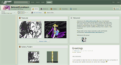 Desktop Screenshot of beloved2loveless.deviantart.com