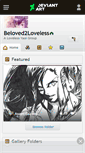 Mobile Screenshot of beloved2loveless.deviantart.com