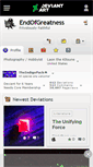 Mobile Screenshot of endofgreatness.deviantart.com