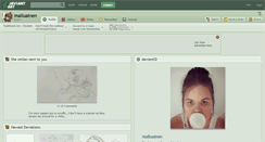 Desktop Screenshot of malluainen.deviantart.com
