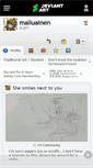 Mobile Screenshot of malluainen.deviantart.com