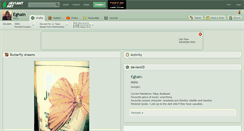 Desktop Screenshot of eghain.deviantart.com